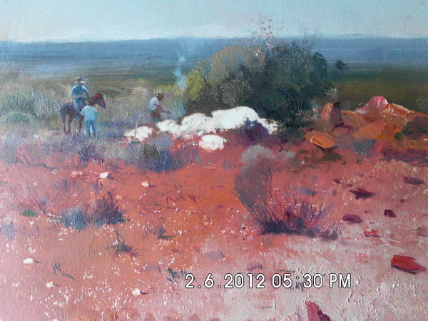 Bruce Malloch - Arrival at the Lease